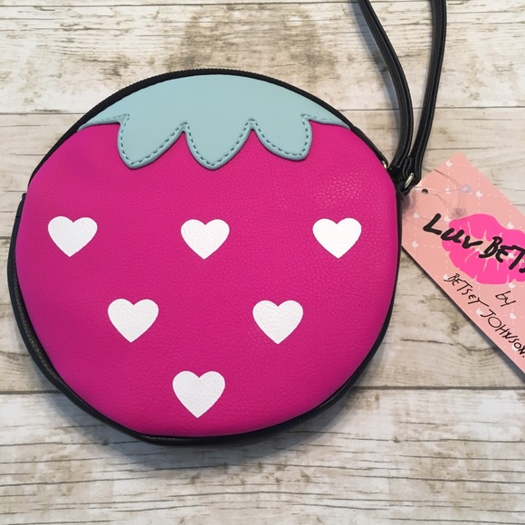 Luv Betsey by Betsey Johnson Strawberry Wristlet - Picture 3 of 8